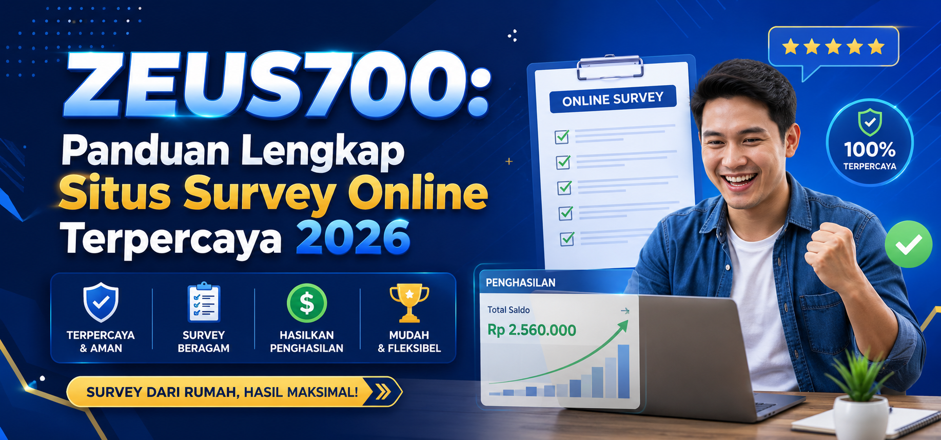 ZEUS700: Panduan Lengkap Situs Survey Online Terpercaya 2026
