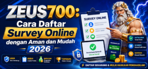 ZEUS700 Cara Daftar Survey Online